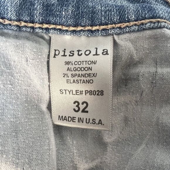 Pistola Light Wash Jeans Style #p8028 Size 32" - Picture 3 of 3